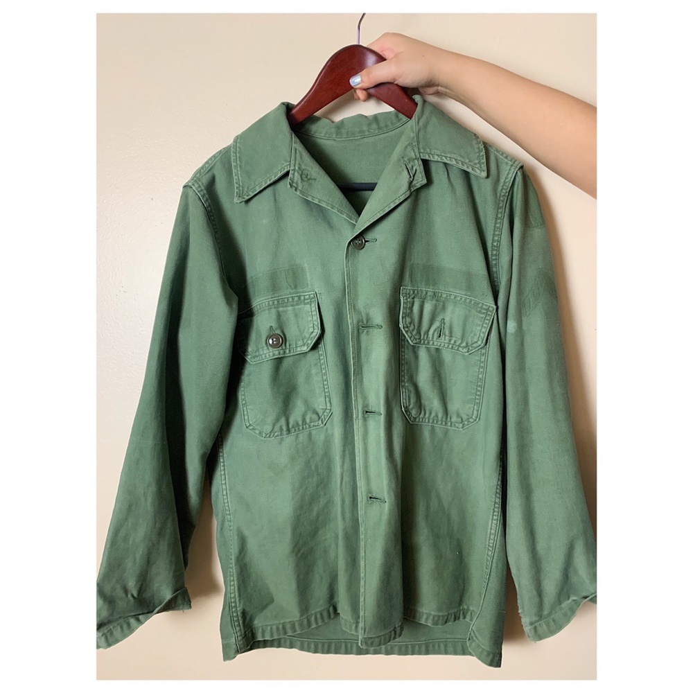 Custom Beaded Military Jacket - image 2